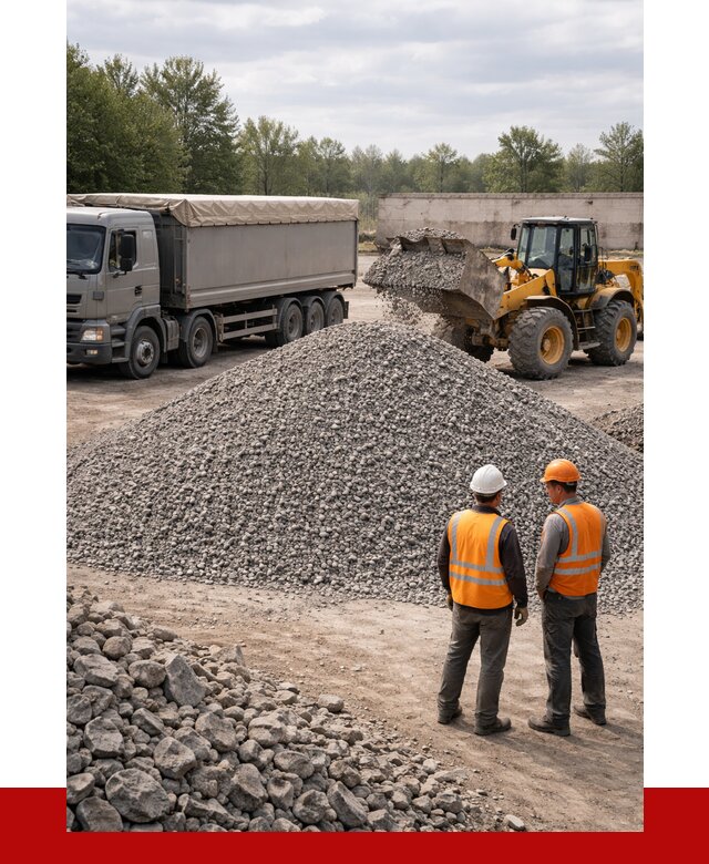 Гранитный щебень фракция 5-20 в Череповце от 4293 руб | ПРОНЕРУДЧрп