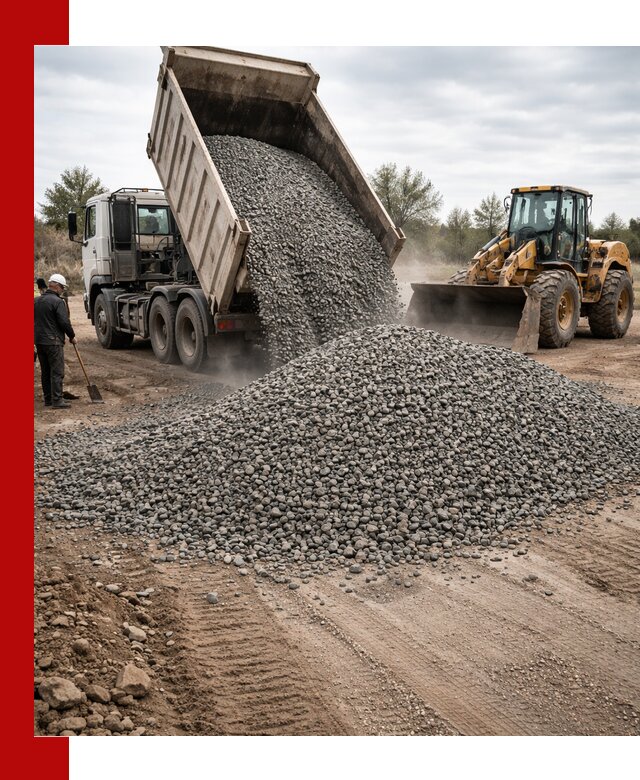 Гранитный щебень фракция 10-20 с доставкой в Череповце