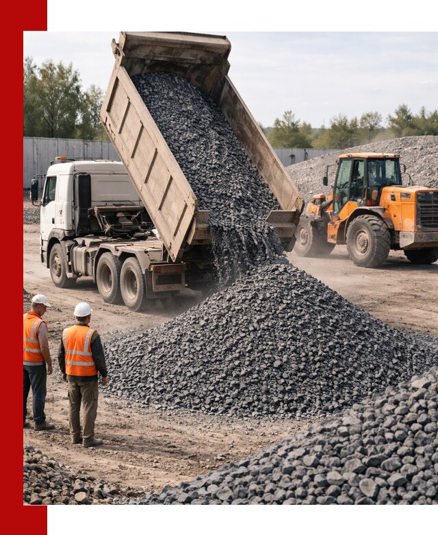 Доставка и продажа щебня габбро-диабаза в Череповце