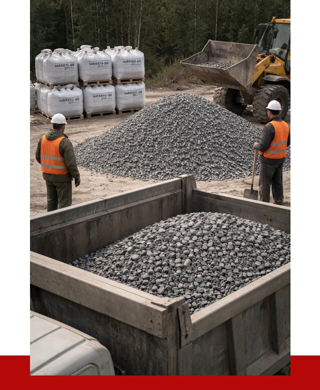 Щебень габбро диабаз 20-40 в Череповце от 3475 руб. | ПРОНЕРУДЧрп