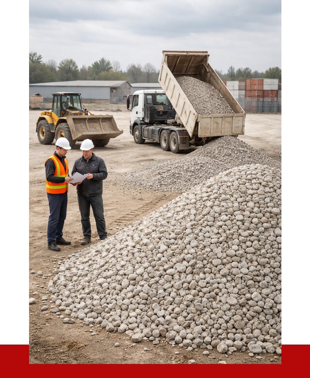 Известняковый щебень в Череповце от 1431 р. доставка | ПРОНЕРУДЧрп