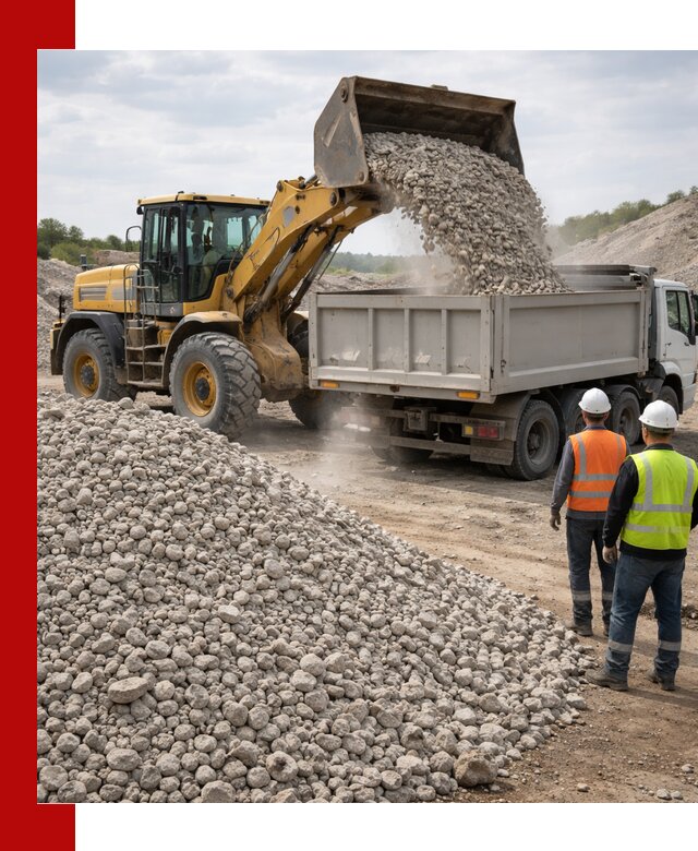 Доломитовый щебень фракция 40–71 доставка и продажа в Череповце