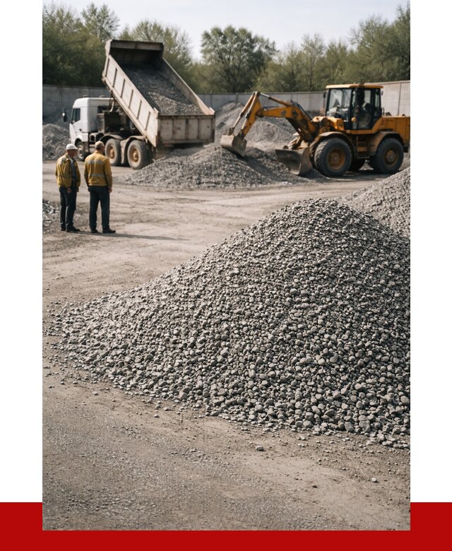 Вторичный щебень фр. 5-20 в Череповце от 1635 р. - ПРОНЕРУДЧрп