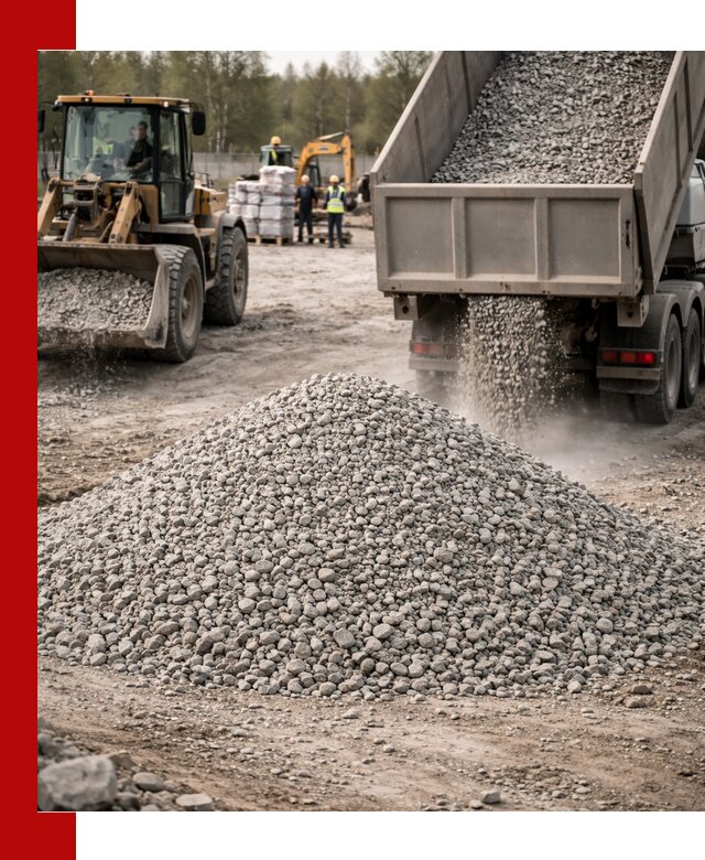 Вторичный щебень фракции 5-20 в Череповце — доставка и продажа крупнотоннажно