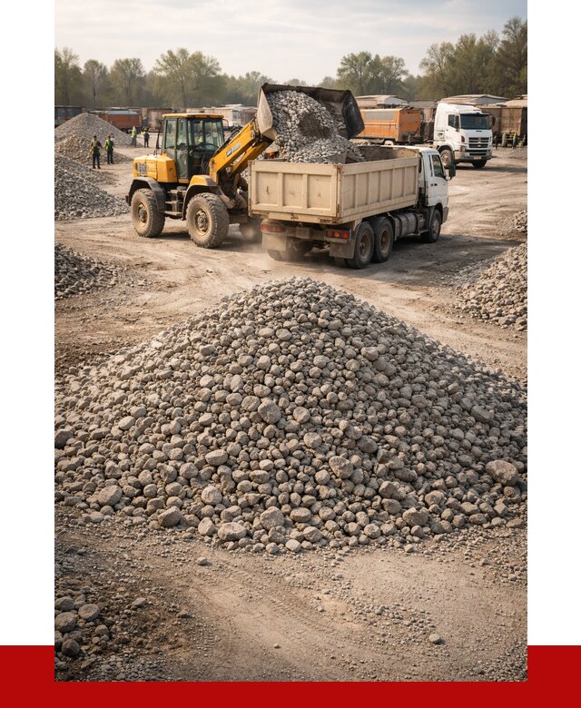 Вторичный щебень фракция 40-70 в Череповце от 1778 р, ПРОНЕРУДЧрп