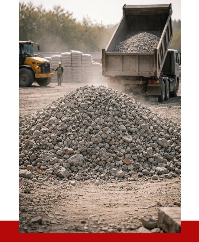 Вторичный щебень фракция 70-150 в Череповце от 1431 р. | ПРОНЕРУДЧрп