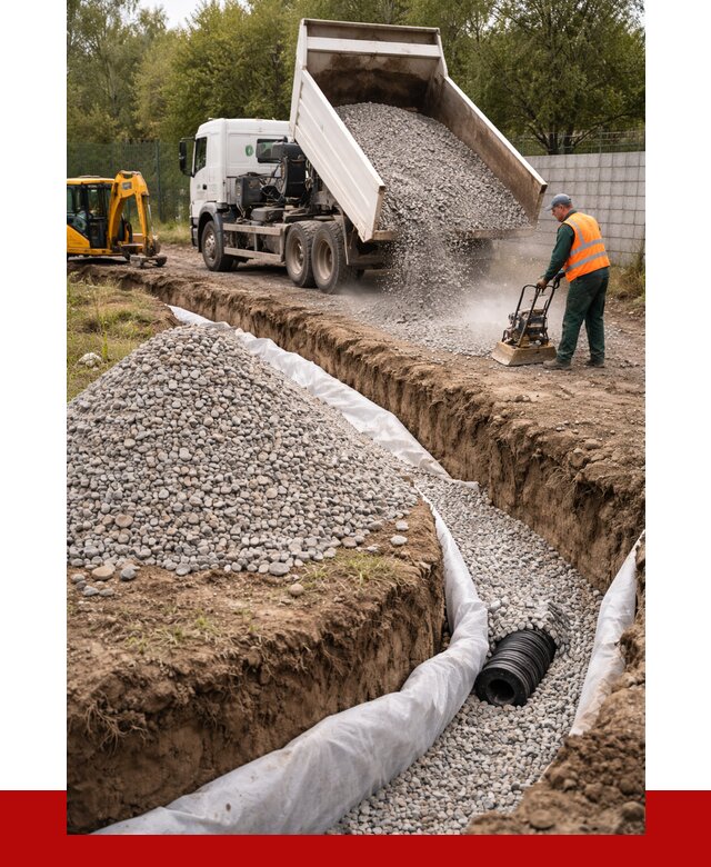 Щебень для дренажа в Череповце от 1891 р., ПРОНЕРУДЧрп доставка