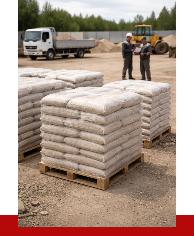 Карьерный песок в мешках в Череповце от 1227 р. - ПРОНЕРУДЧрп