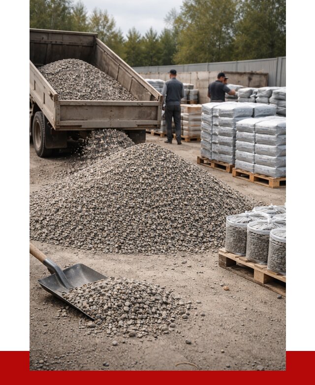 Гравий фракция 5-20 в Череповце купить от 2351 р. ПРОНЕРУДЧрп