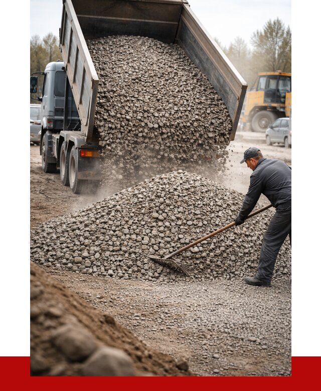 Гравий фракция 20-40 в Череповце от 2555 р. доставка | ПРОНЕРУДЧрп