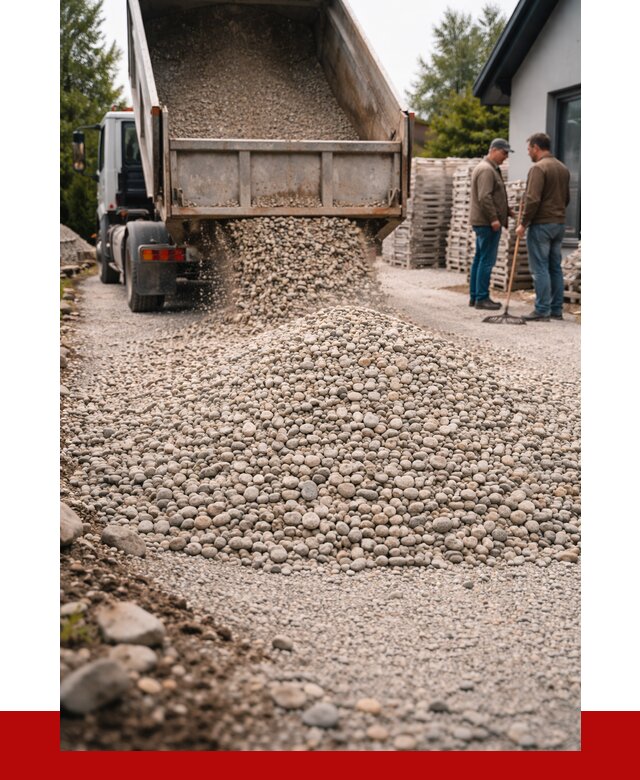 Галька речная в Череповце от 2760 р. с доставкой, ПРОНЕРУДЧрп