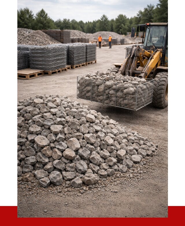 Камень для габионов фракция 70-150 в Череповце от 4293 р. | ПРОНЕРУДЧрп