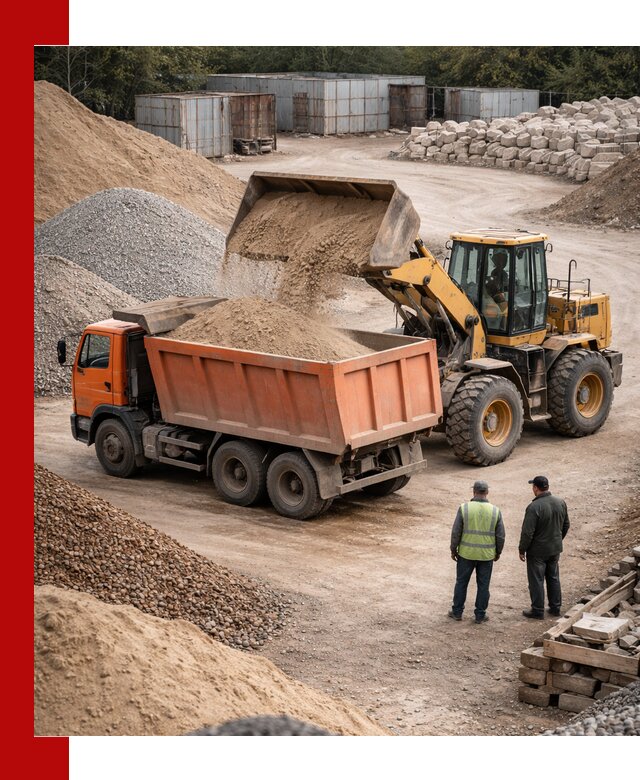 Доставка сыпучих смесей и смесей для стройки в Череповце