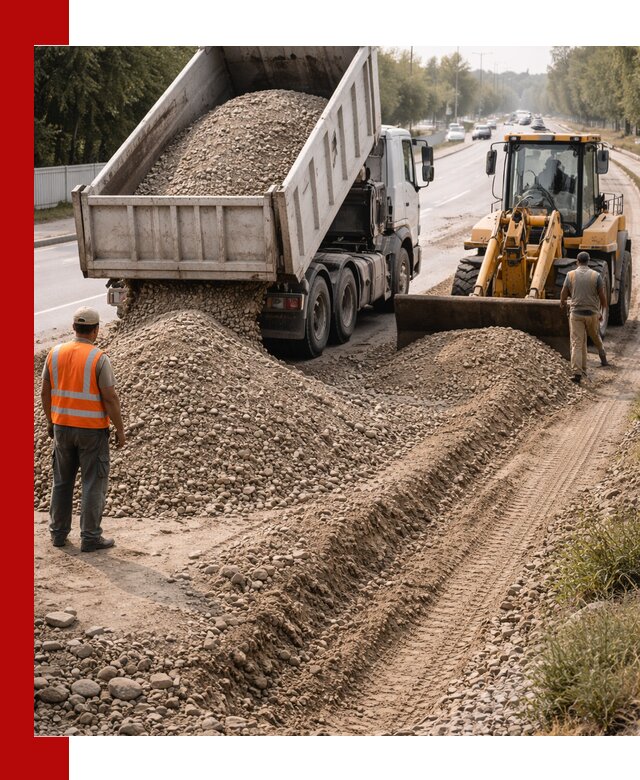 Опгс для устройства дорог и подсыпки в Череповце