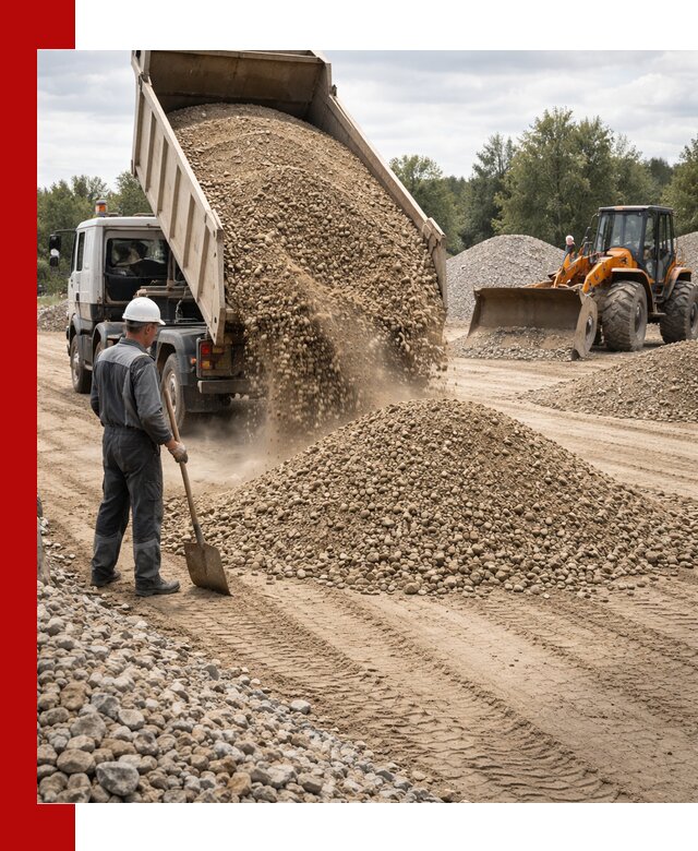 Доставка щпс С3 в Череповце самосвалами и бортовыми грузовиками
