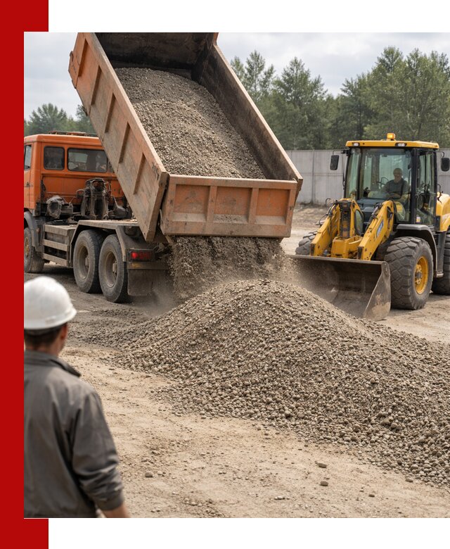 Доставка щпс С8 самосвалами в Череповце от производителя