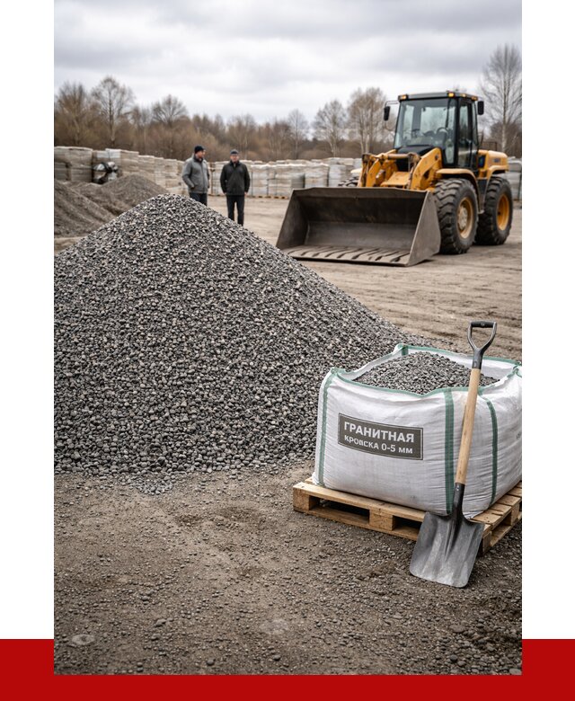 Купить гранитную крошку в Череповце от 4906 р. с доставкой | ПРОНЕРУДЧрп