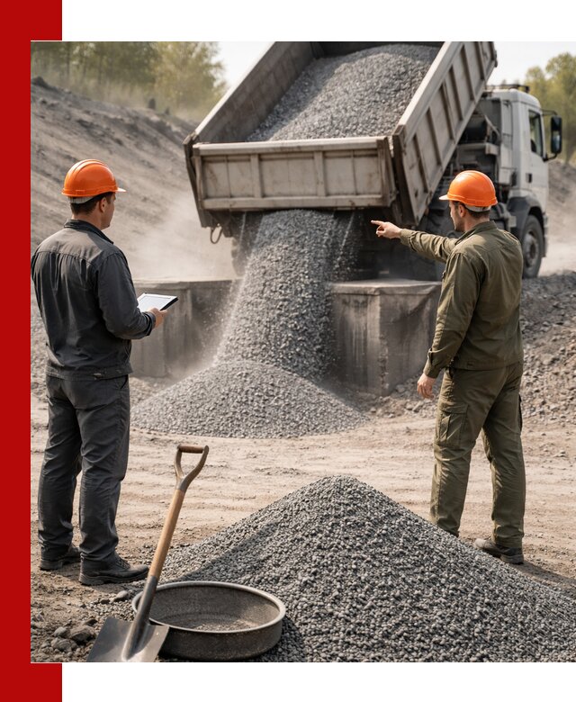Гранитная крошка фракция 2-5 доставка в Череповце