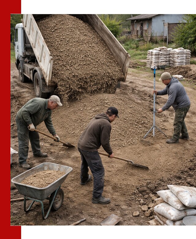 Керамзитовый песок с доставкой в Череповце оптом и в розницу