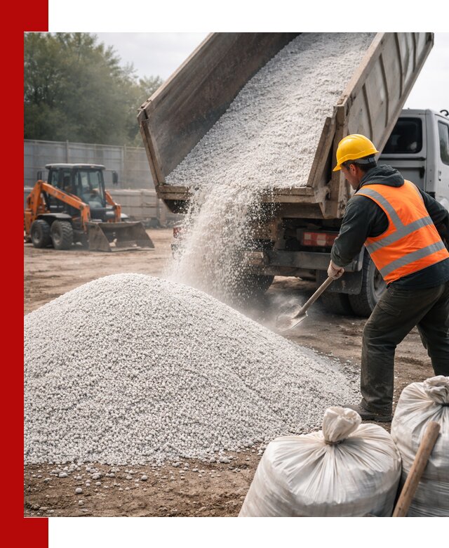 Доставка перлита вспученного в Череповце оптом и в розницу