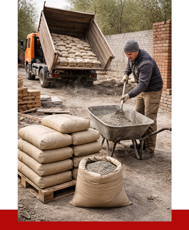 Купить сухую смесь для кладки в Череповце от 1227 р. | ПРОНЕРУДЧрп