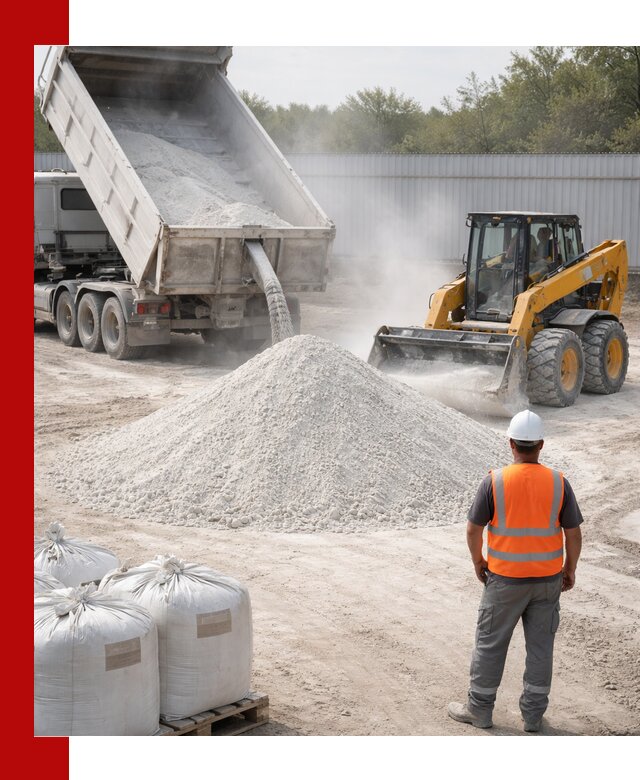 Доставка и продажа известняковой муки в Череповце