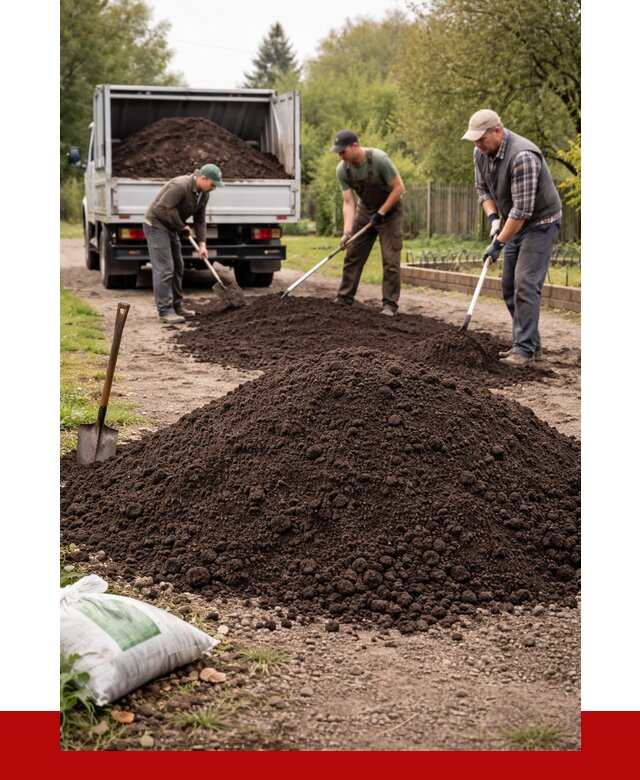 Купить землю для огорода в Череповце от 3271 р./куб | ПРОНЕРУДЧрп