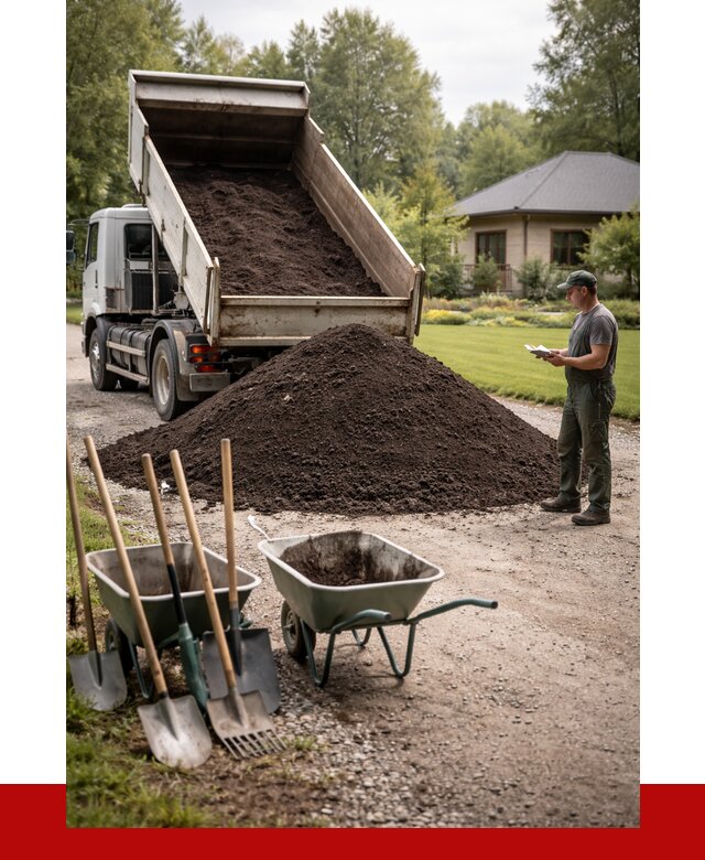 Купить чернозем с доставкой в Череповце от 1840 р. | ПРОНЕРУДЧрп