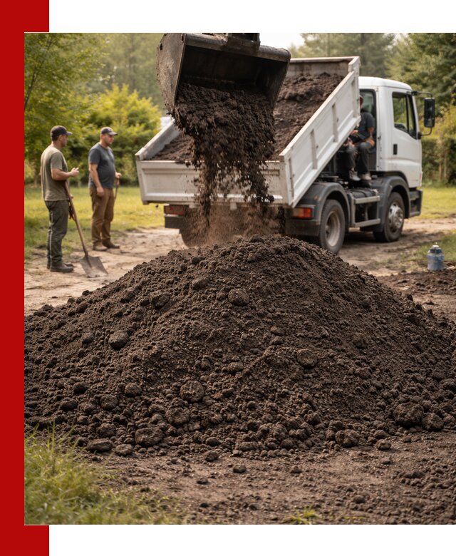 Доставка и продажа чернозема в Череповце оптом и в розницу