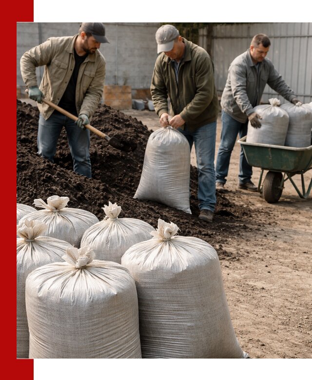 Купить чернозем в мешках с доставкой в Череповце