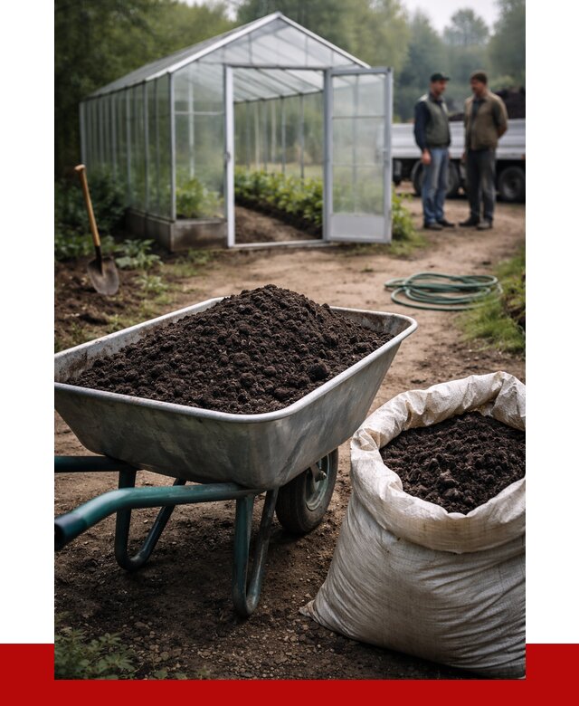 Чернозем для теплицы в Череповце с доставкой от 1533 р. | ПРОНЕРУДЧрп