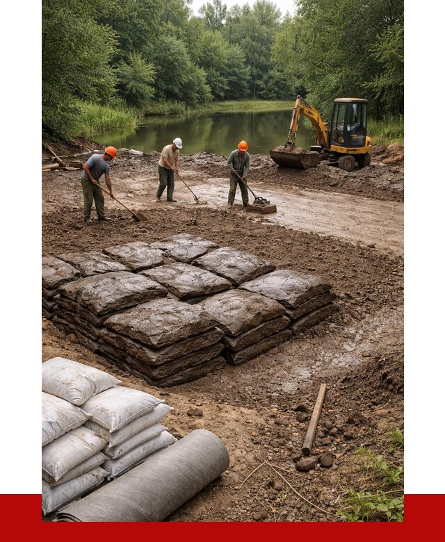 Купить глину для пруда в Череповце от 4599 р. с доставкой | ПРОНЕРУДЧрп