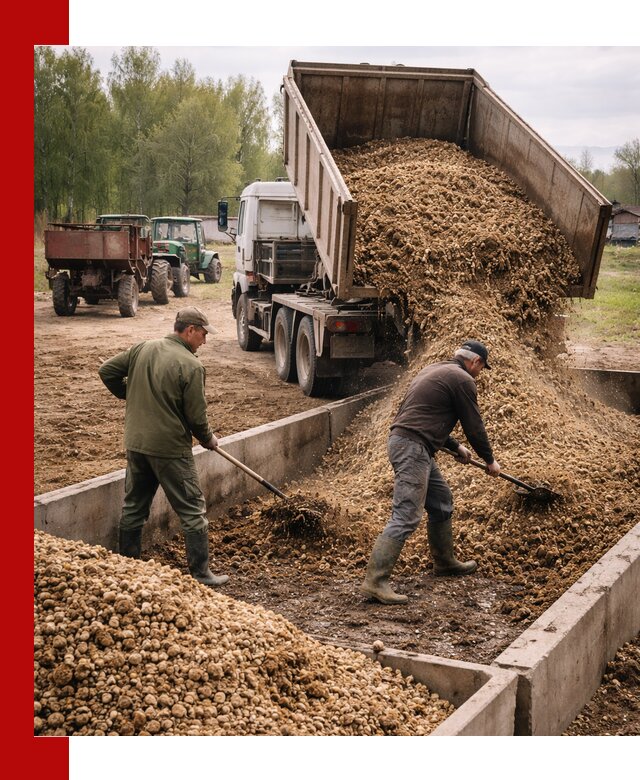Куриный помет с доставкой в Череповце оптом и в розницу