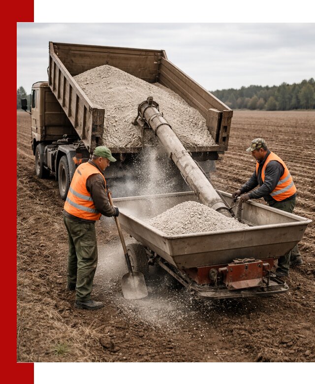 Доставка и продажа суперфосфата оптом и в розницу в Череповце