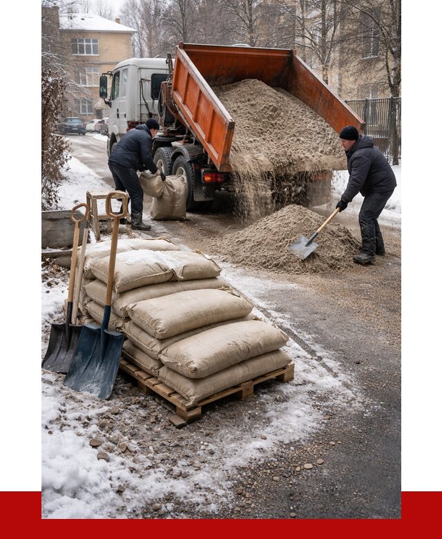 Противогололедные материалы оптом в Череповце от 4293 р. | ПРОНЕРУДЧрп