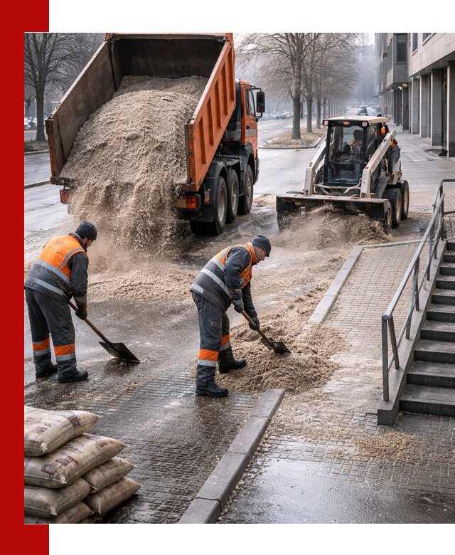 Поставка противогололедных материалов в Череповце