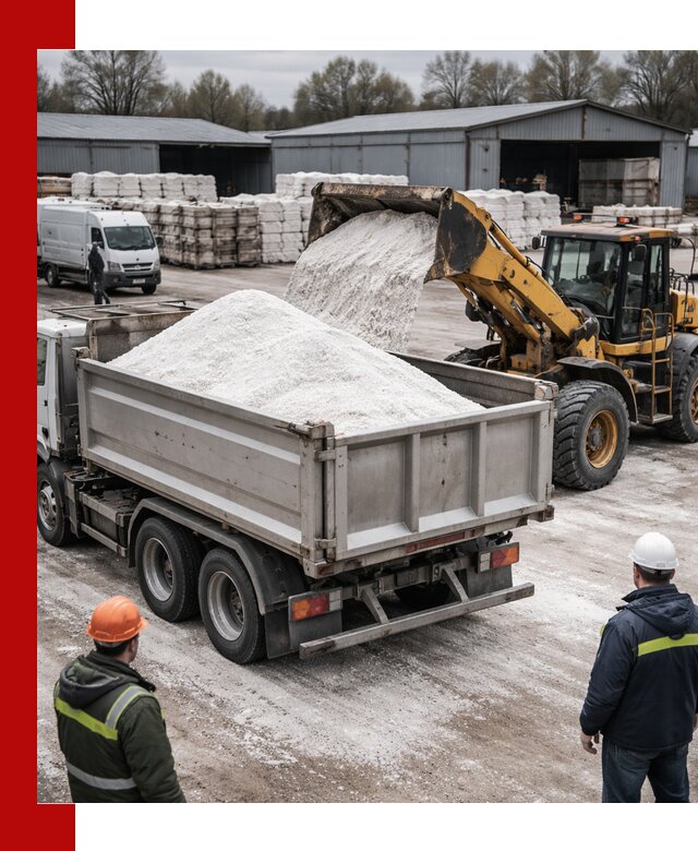 Поставка технической соли с доставкой в Череповце