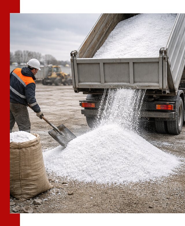 Поставка хлористого натрия оптом и в розницу в Череповце