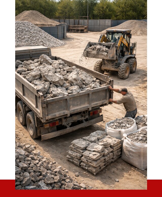 Купить бой бетона с доставкой в Череповце от 4906 р. | ПРОНЕРУДЧрп