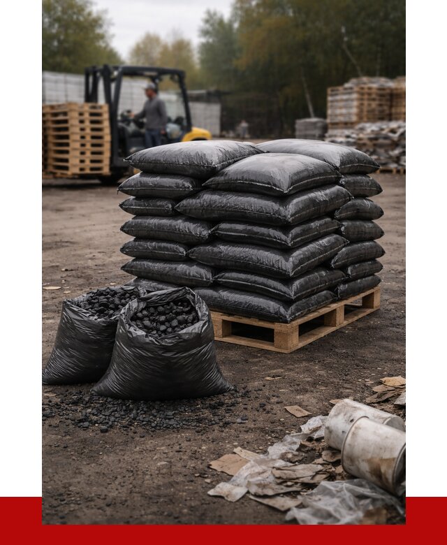 Купить уголь в мешках с доставкой в Череповце от 7666 р. | ПРОНЕРУДЧрп