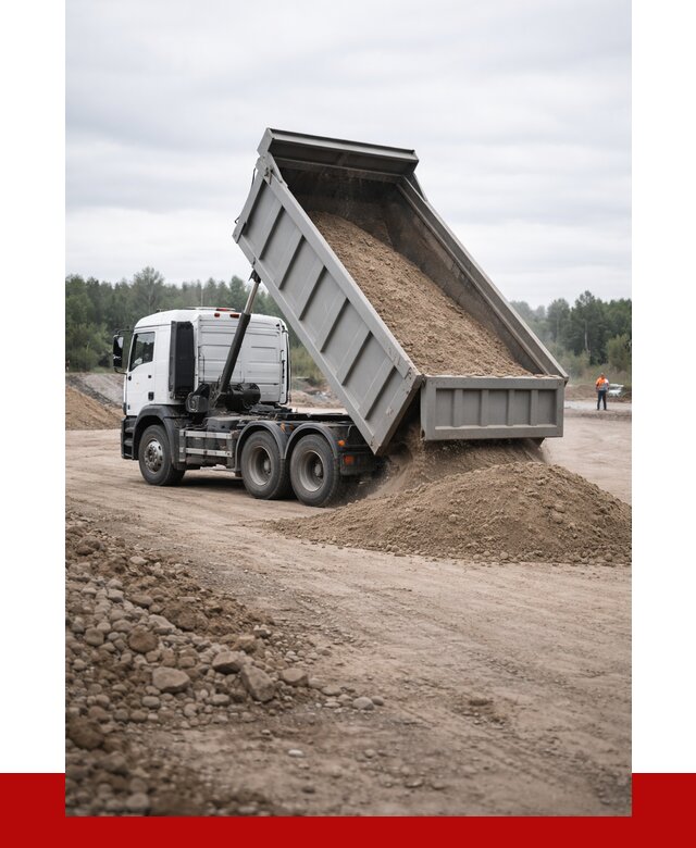 Доставка самосвалом 15 кубов в Череповце от 6644 руб. | ПРОНЕРУДЧрп