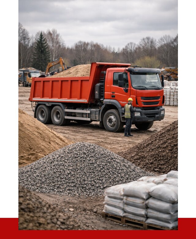 Доставка самосвалом 25 кубов в Череповце от 7666 р. | ПРОНЕРУДЧрп