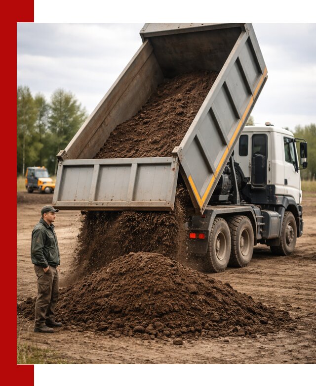 Аренда самосвала с водителем в Череповце для сыпучих грузов и навоза
