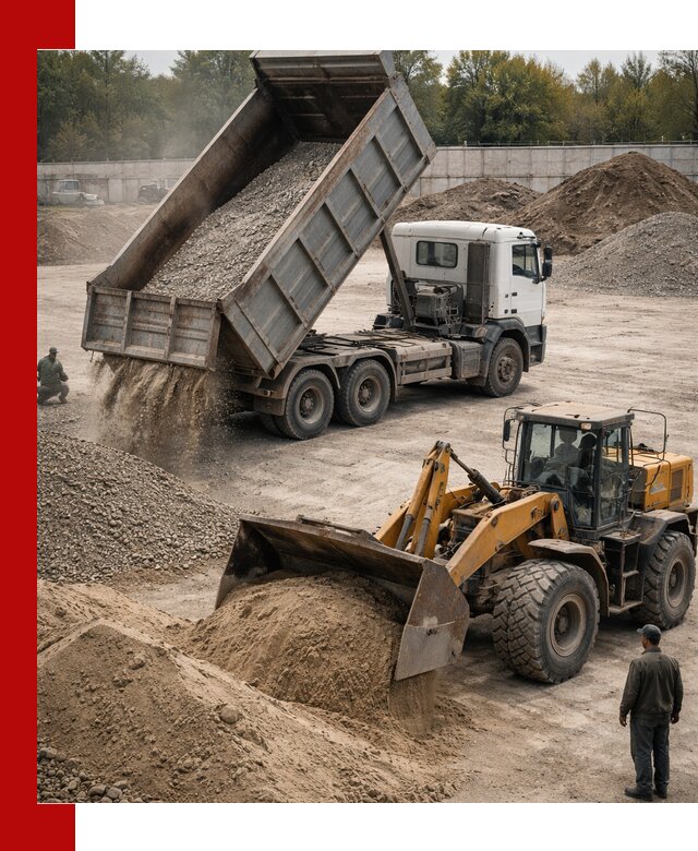 Перевозка сыпучих грузов самосвалами и бортовыми в Череповце