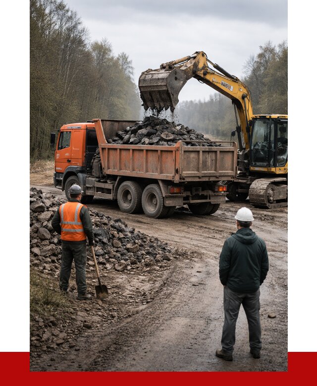 Вывоз асфальта в Череповце от 4599 р. самосвалом ПРОНЕРУДЧрп