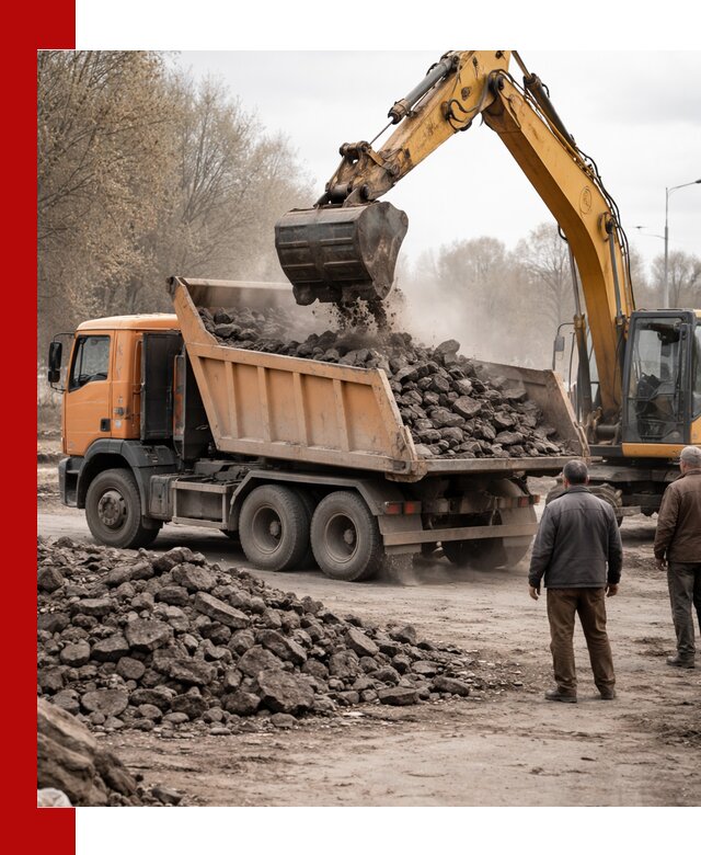 Вывоз асфальта и асфальтового покрытия в Череповце
