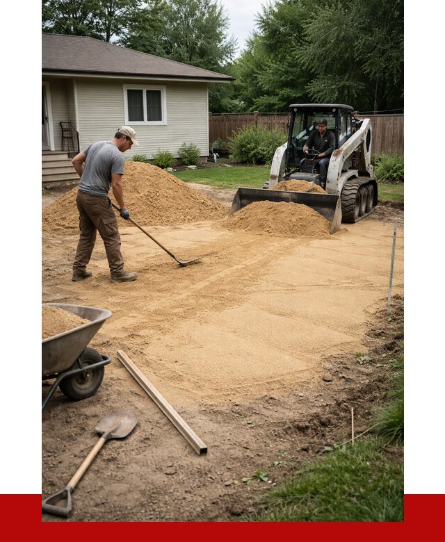 Отсыпка участка песком в Череповце, от 2555 р., ПРОНЕРУДЧрп